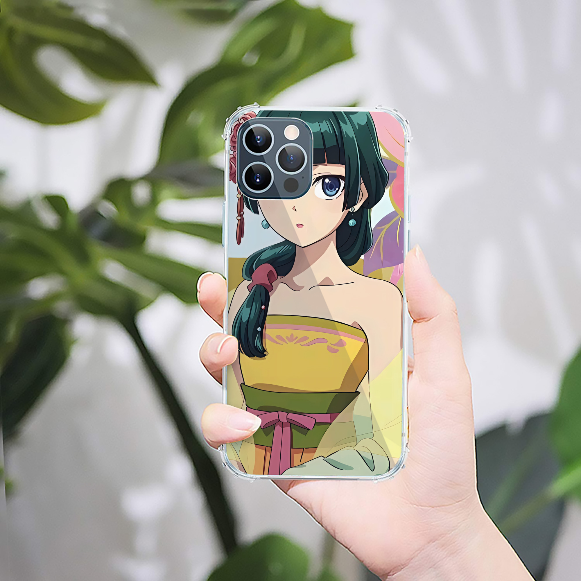 （画像用） 薬屋のひとりごと The Apothecary Diaries 【iPhone 12シリーズ対応】透明スマホケース（クリアソフトケース）